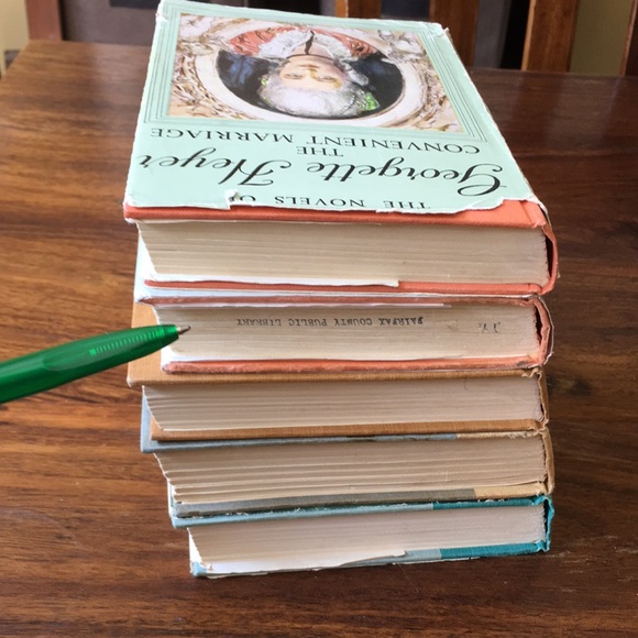 Vintage Georgette Heyer Hardcover Lot of Five Regency Romance Books - Picture 4 of 16